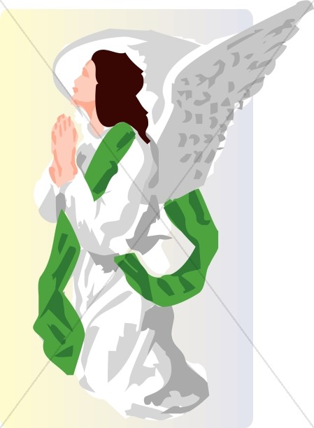 Angel in Prayer Image Thumbnail Showcase