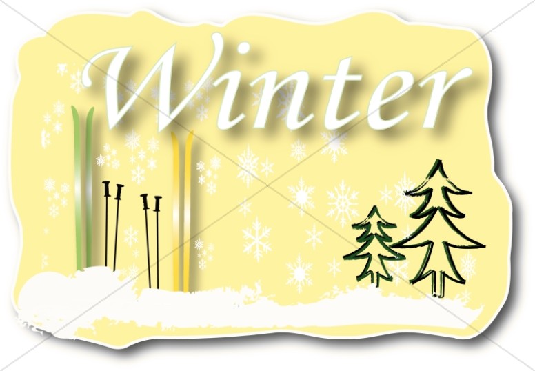 Snow Skis and Winter Thumbnail Showcase