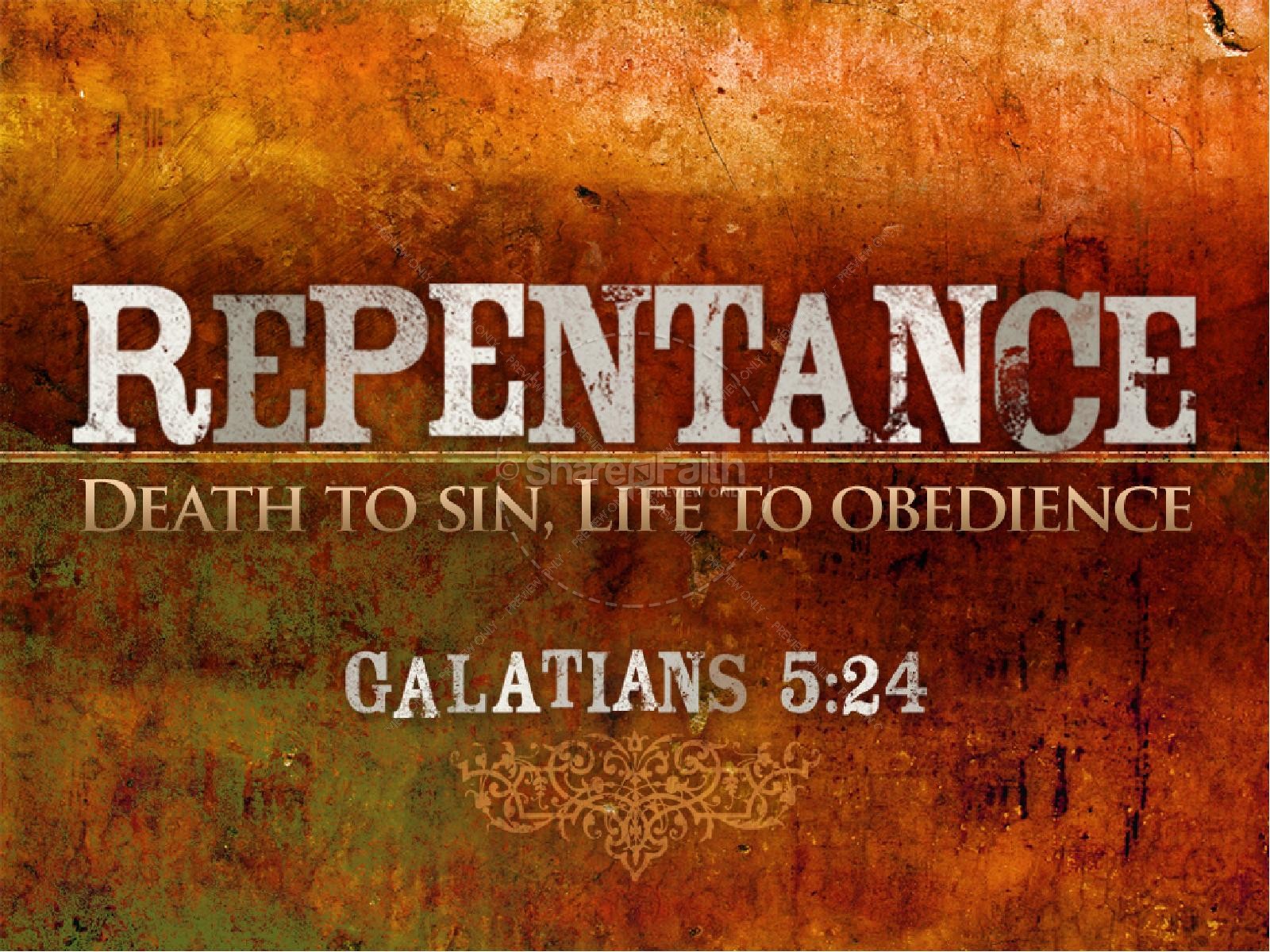 Repentance Church PowerPoint Thumbnail 2