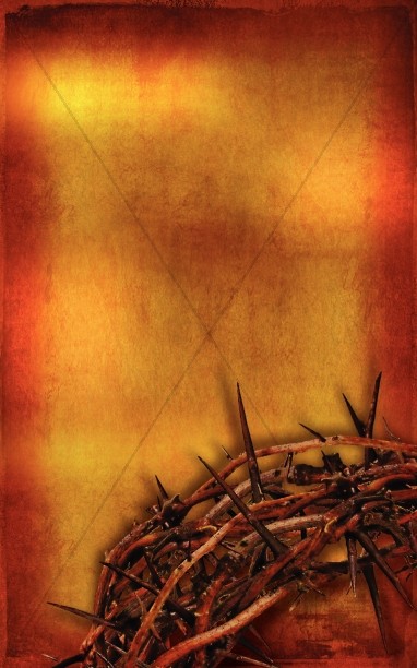 Passion of Christ Church Bulletin Cover