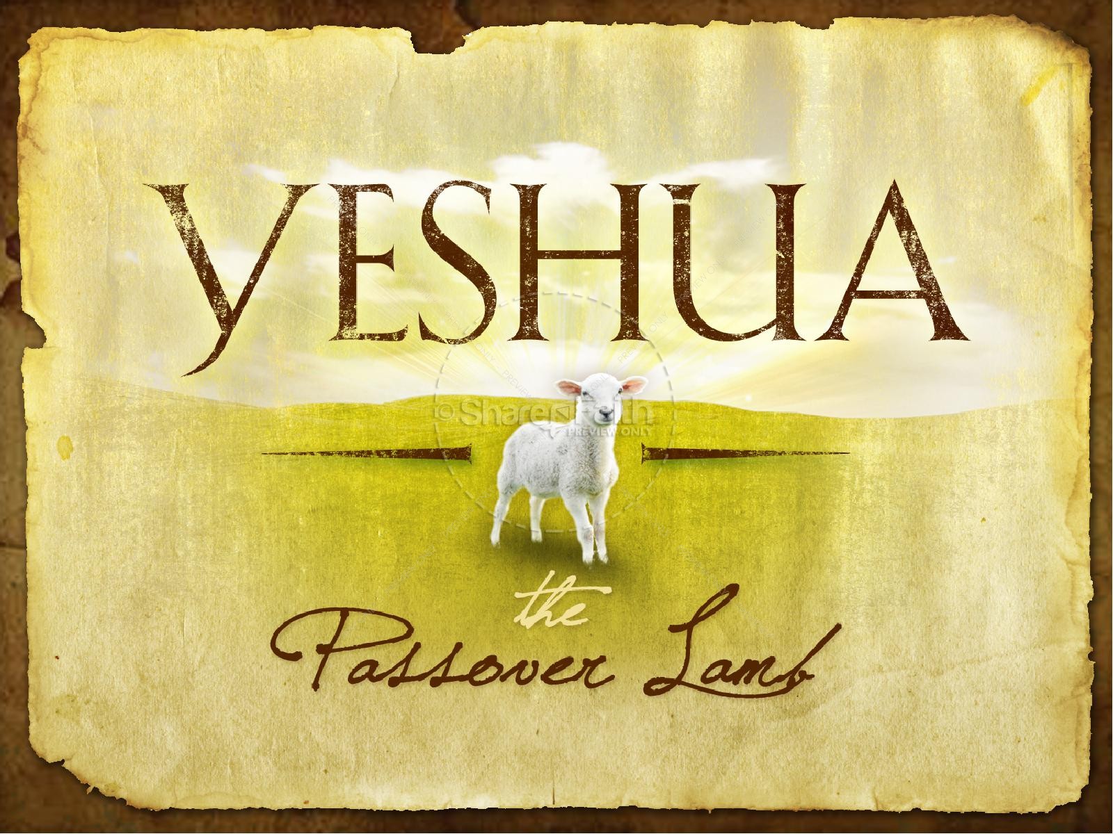 Yeshua Passover Church PowerPoint Thumbnail 2