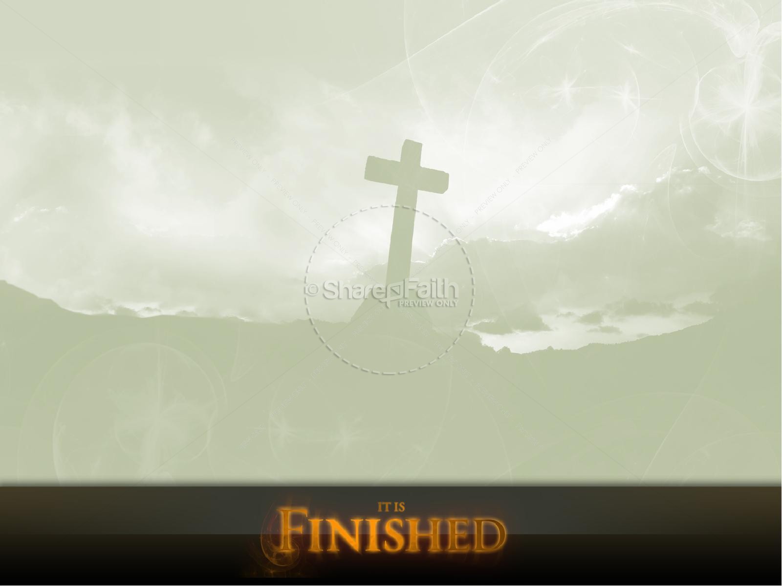It Is Finished Church PowerPoint