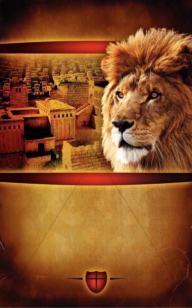 Lion of Judah Church Bulletin Cover Thumbnail Showcase