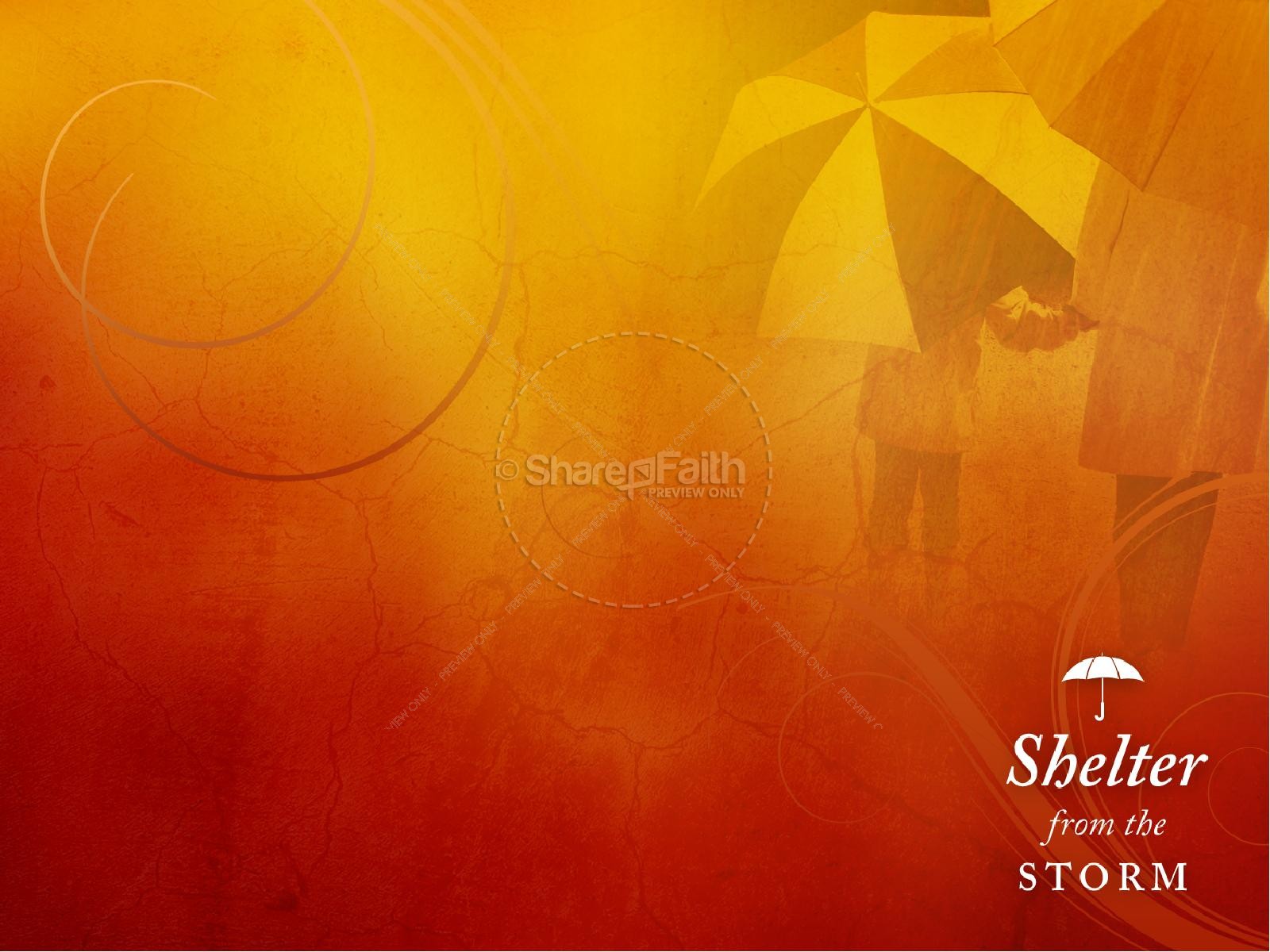 Shelter From The Storm Mothers Day PowerPoint Thumbnail 5