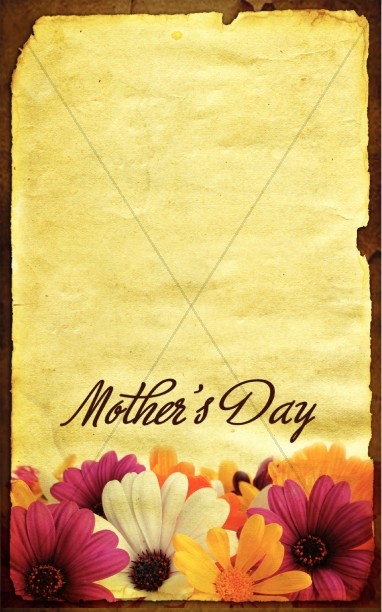 Mothers Day Church Bulletin Cover Thumbnail Showcase