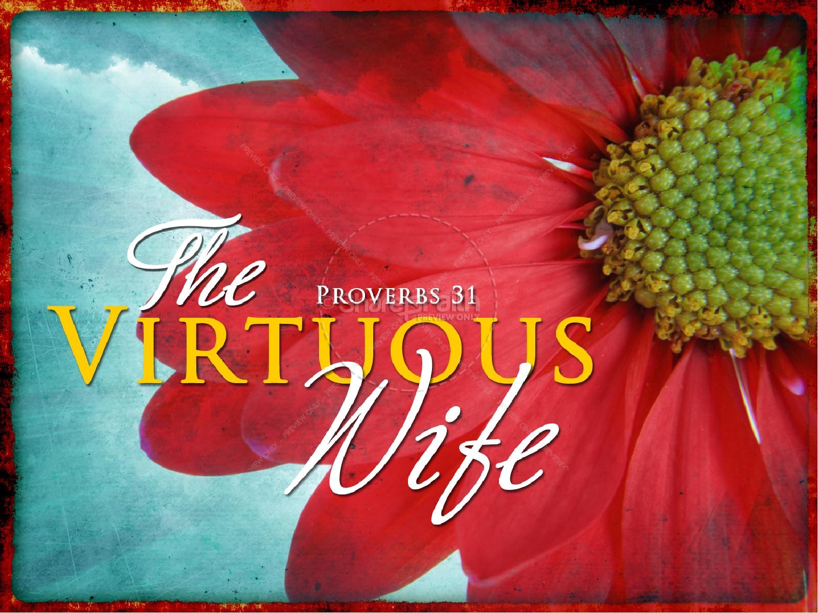 The Virtuous Wife Church PowerPoint