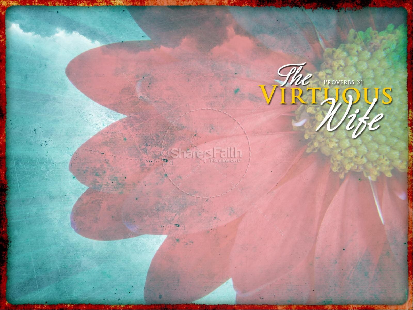 The Virtuous Wife Church PowerPoint Thumbnail 5