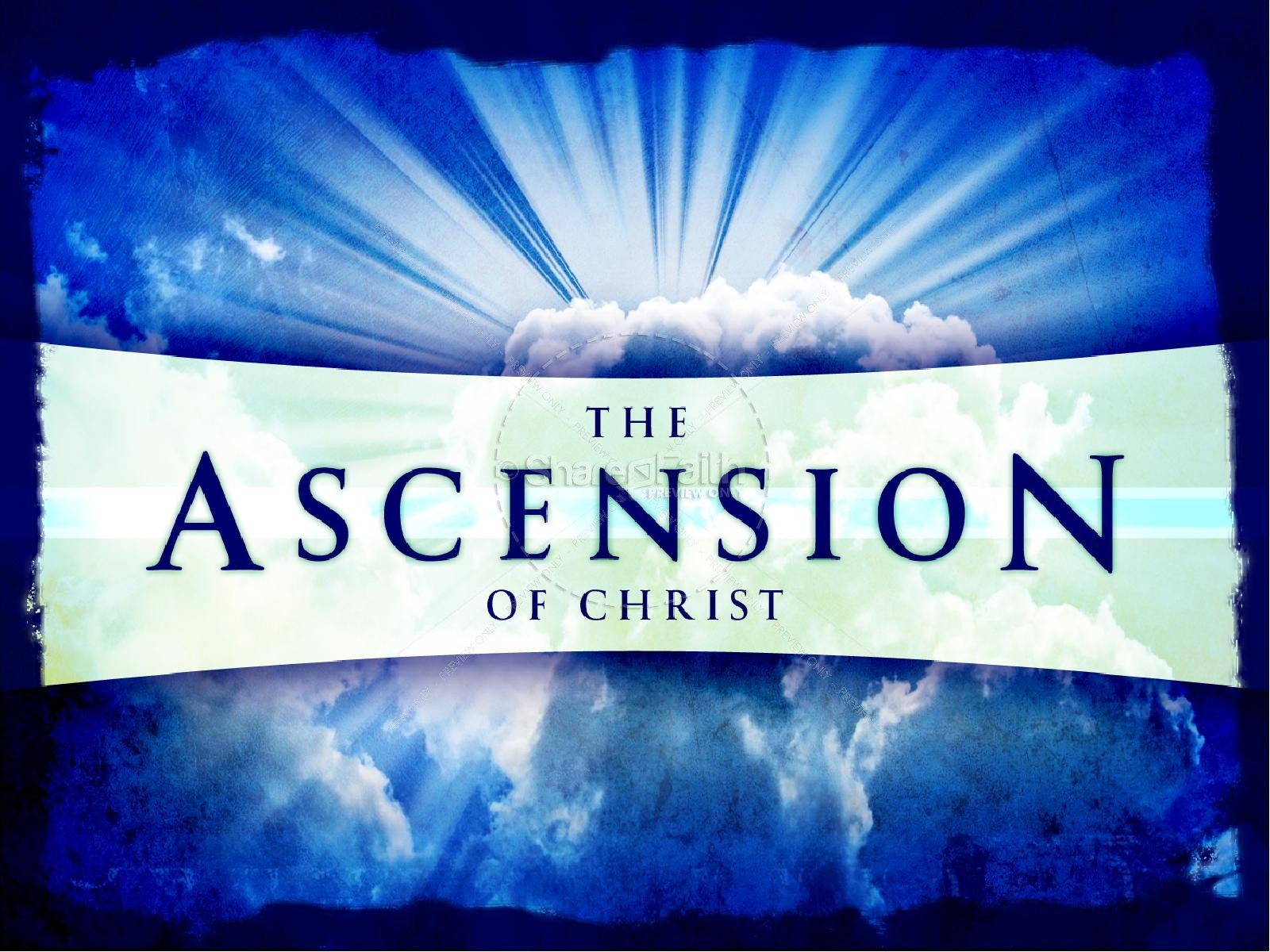Ascension of Christ PowerPoint Thumbnail 2