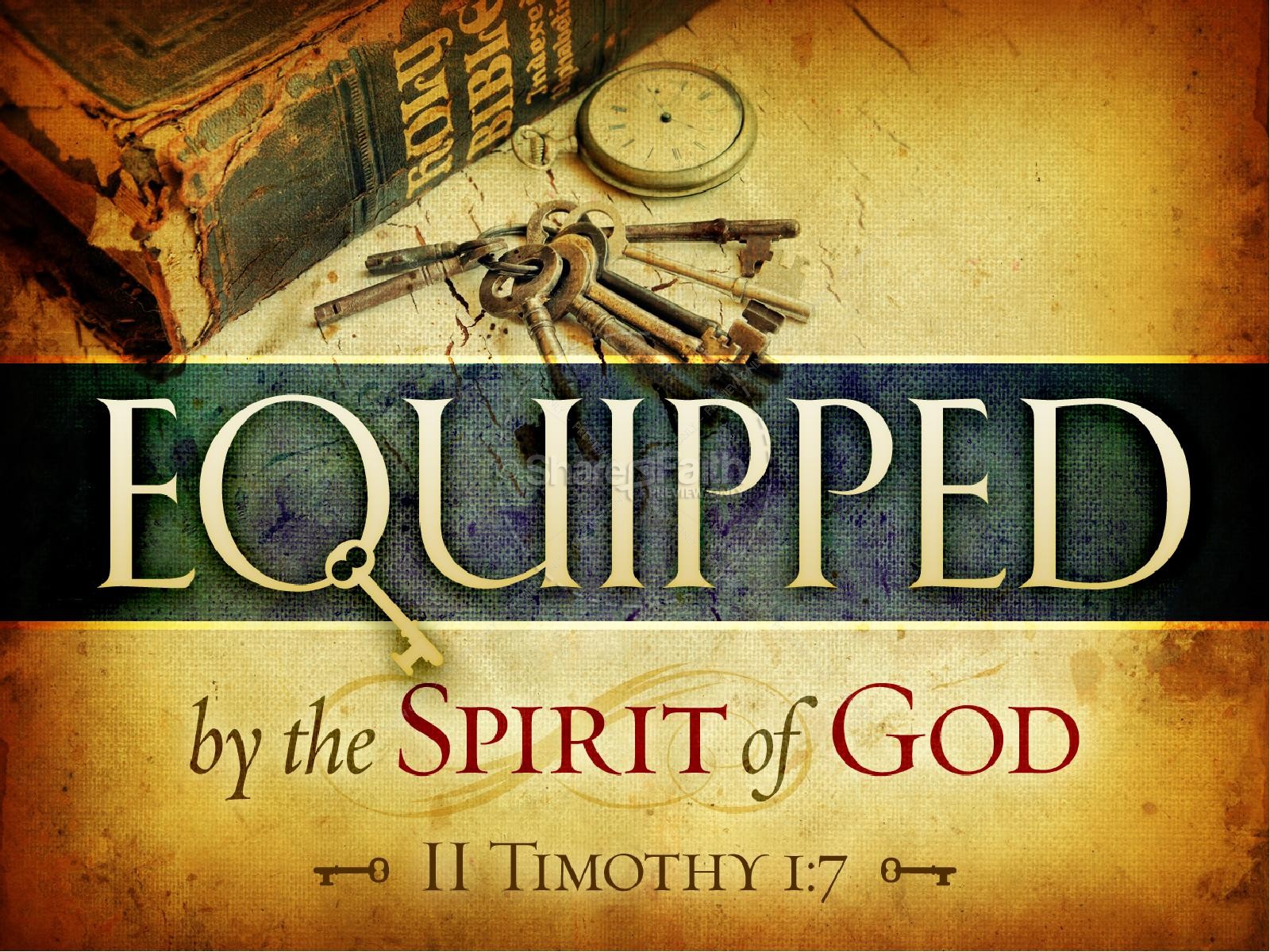 Equipped by the Spirit of God PowerPoint Sermon Thumbnail 1