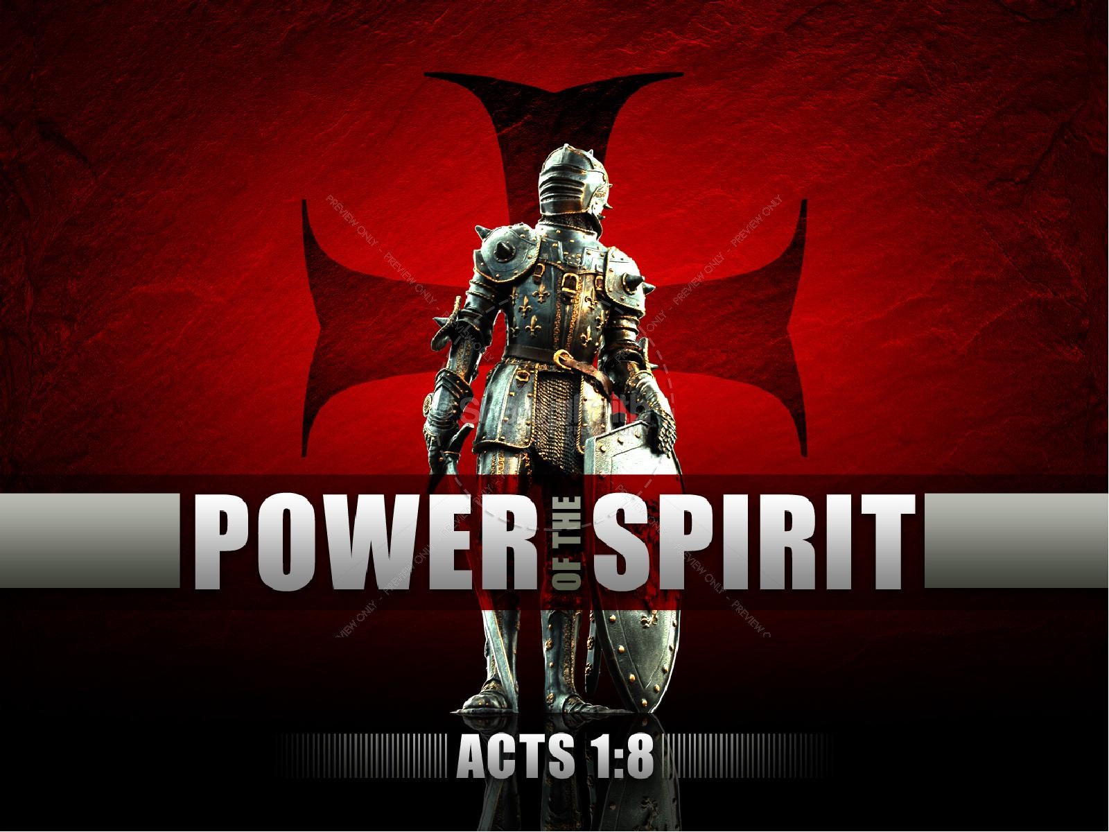 Power of the Spirit Worship Service PowerPoint