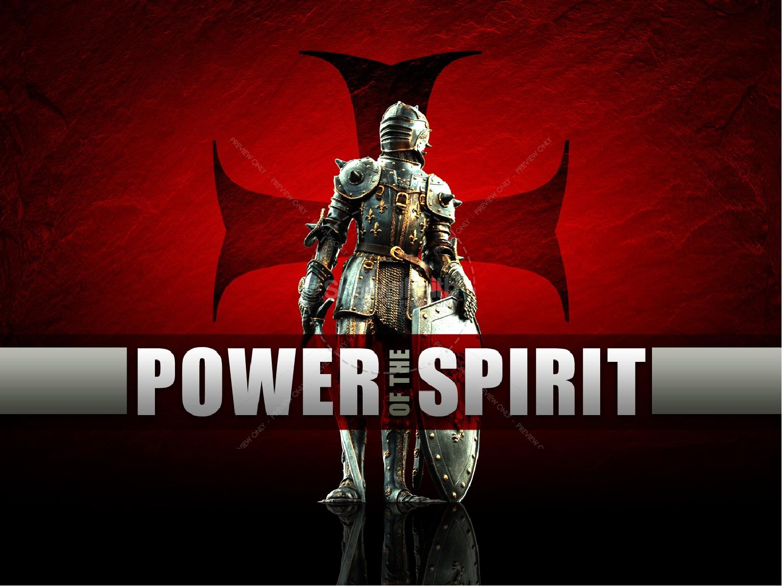 Power of the Spirit Worship Service PowerPoint Thumbnail 2