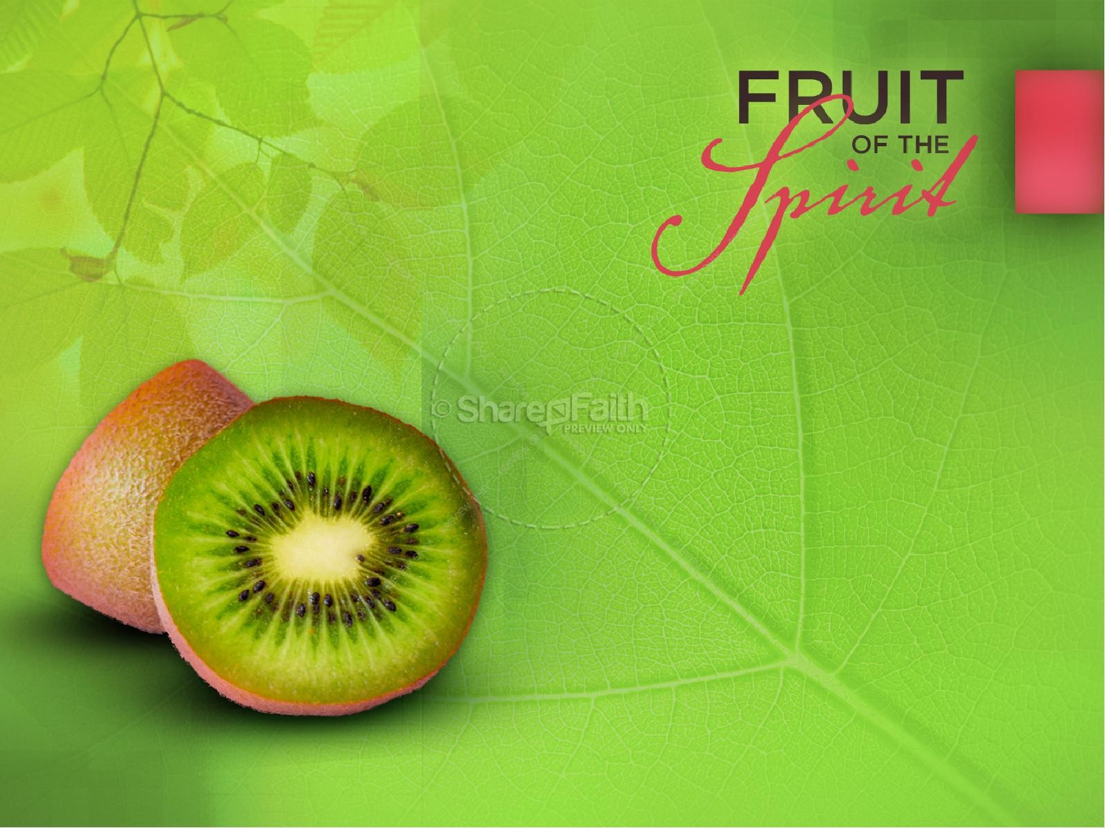 Kindness and Goodness Fruit of the Spirit PowerPoint Template Thumbnail 3