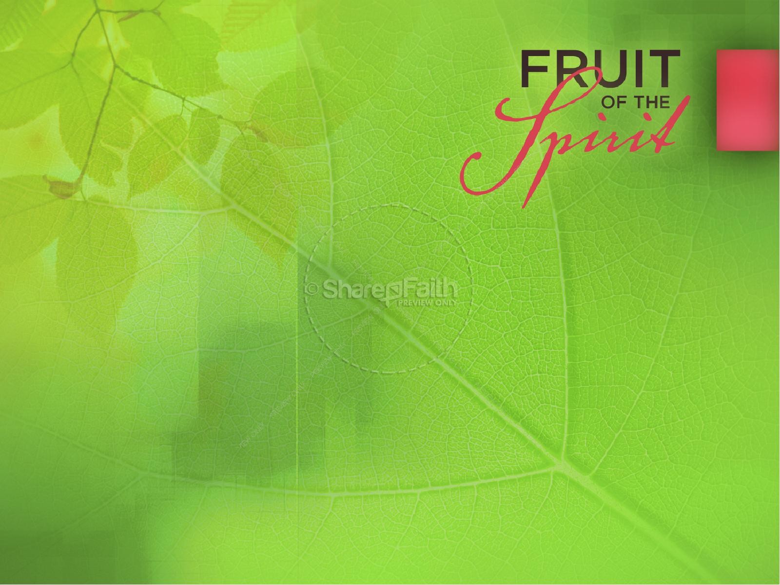 Kindness and Goodness Fruit of the Spirit PowerPoint Template Thumbnail 4