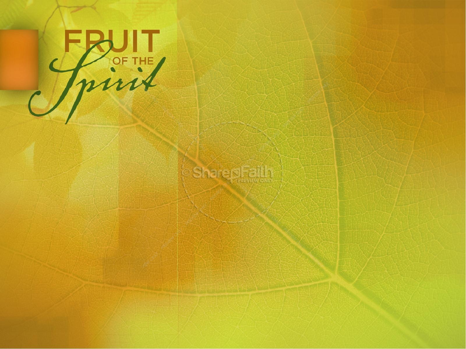 Patience Fruit of the Spirit PowerPoint Template Thumbnail 4