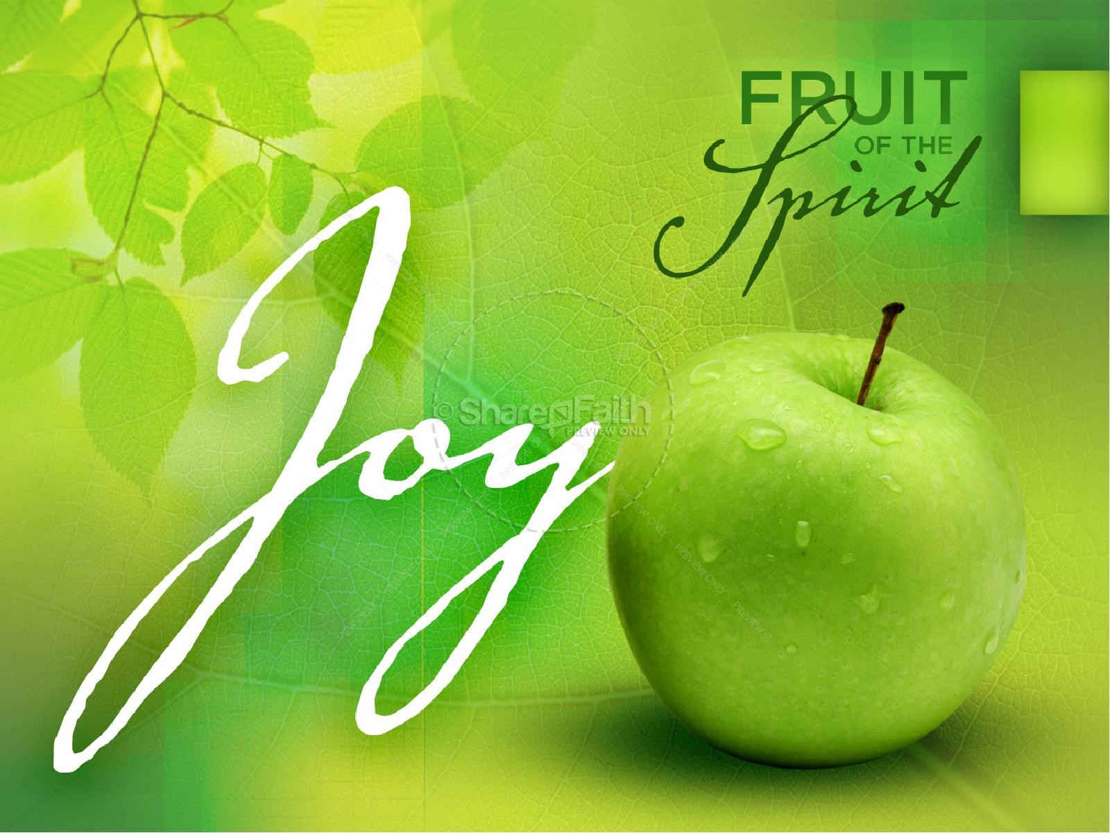 Joy Fruit of the Spirit PowerPoint Template Thumbnail 2