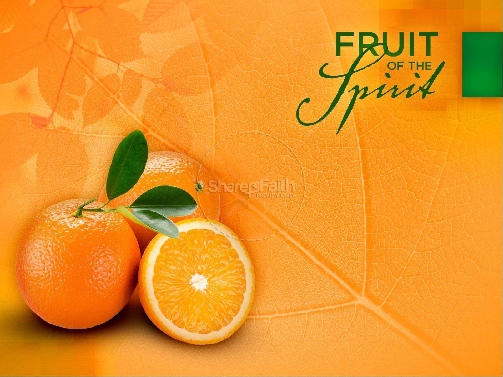 Peace Fruit of the Spirit Pentecost PowerPoint Template Thumbnail 3