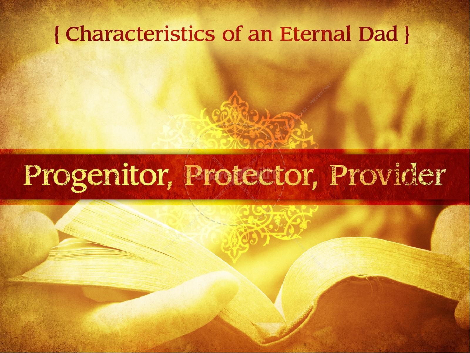Our Father In Heaven PowerPoint Template