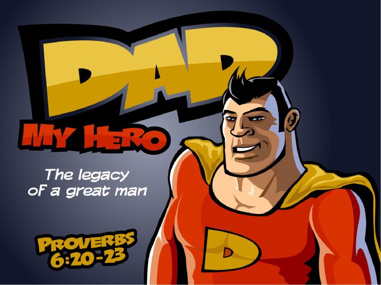 Super Dad Powerpoint Template