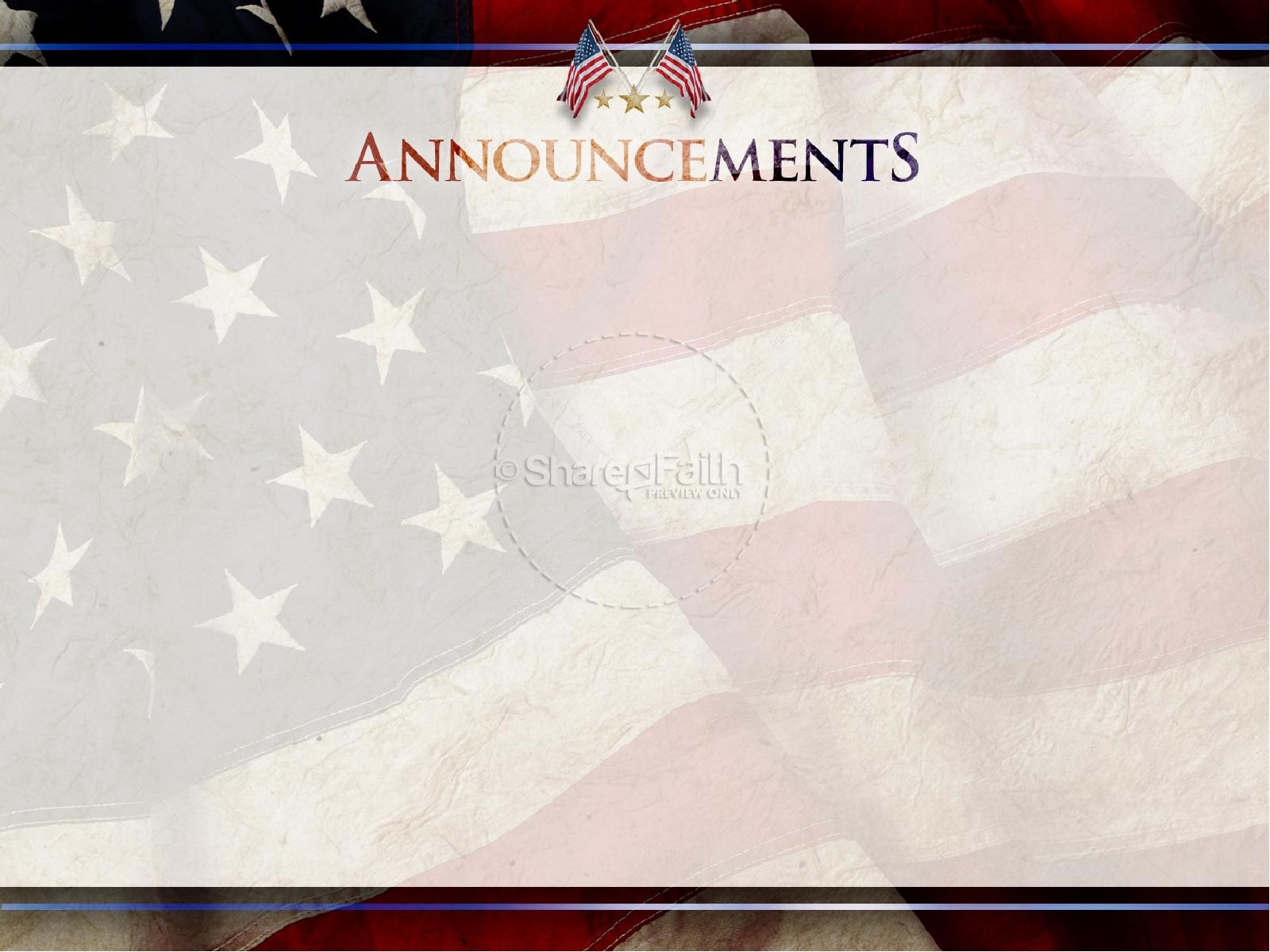 Free Indeed Independance Day PowerPoint Template Thumbnail 3
