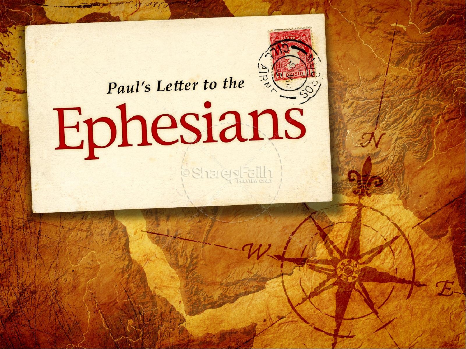 The Book of Ephesians PowerPoint Template Thumbnail 1