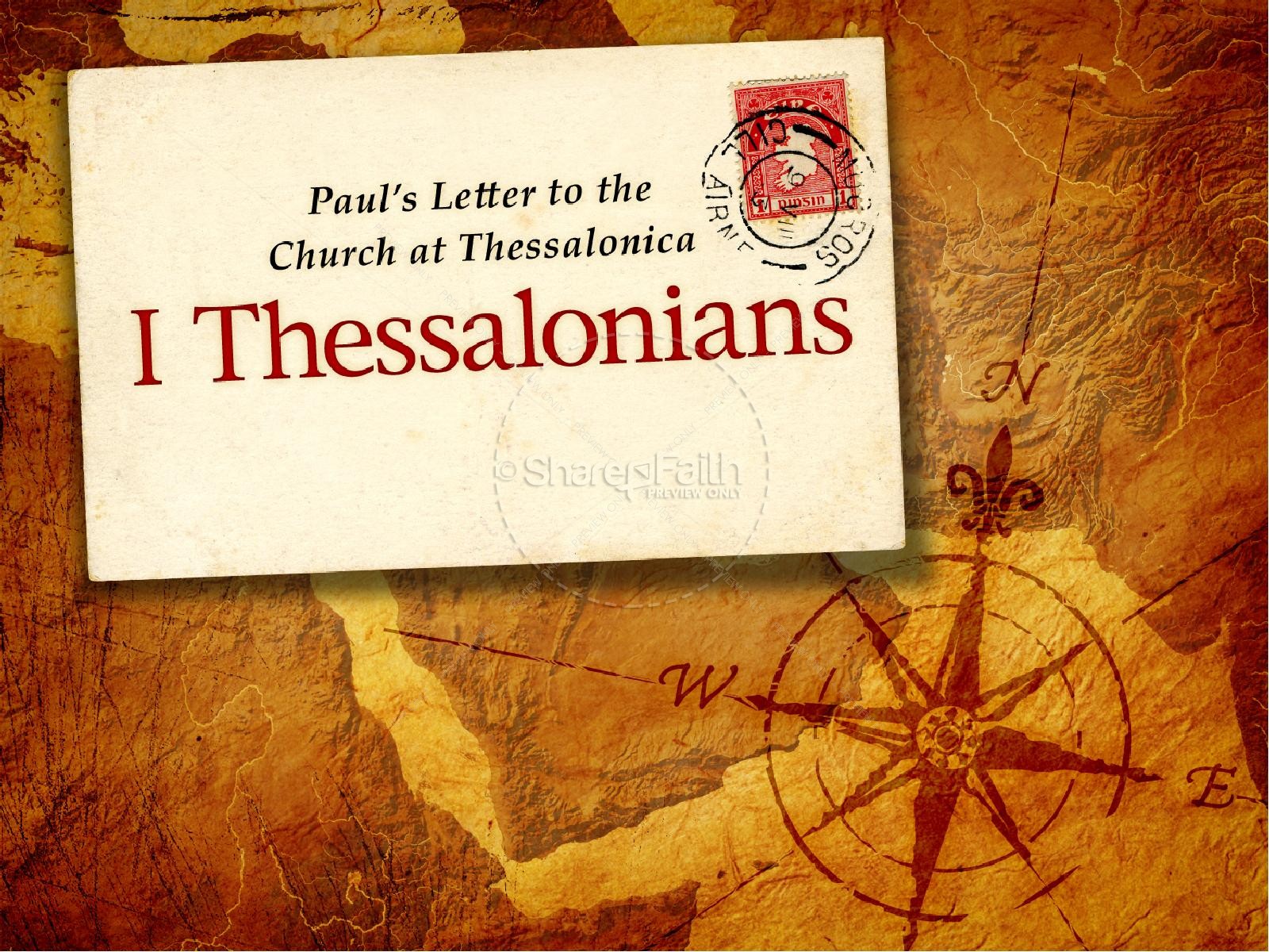 1 Thessalonians PowerPoint Template | slide 1