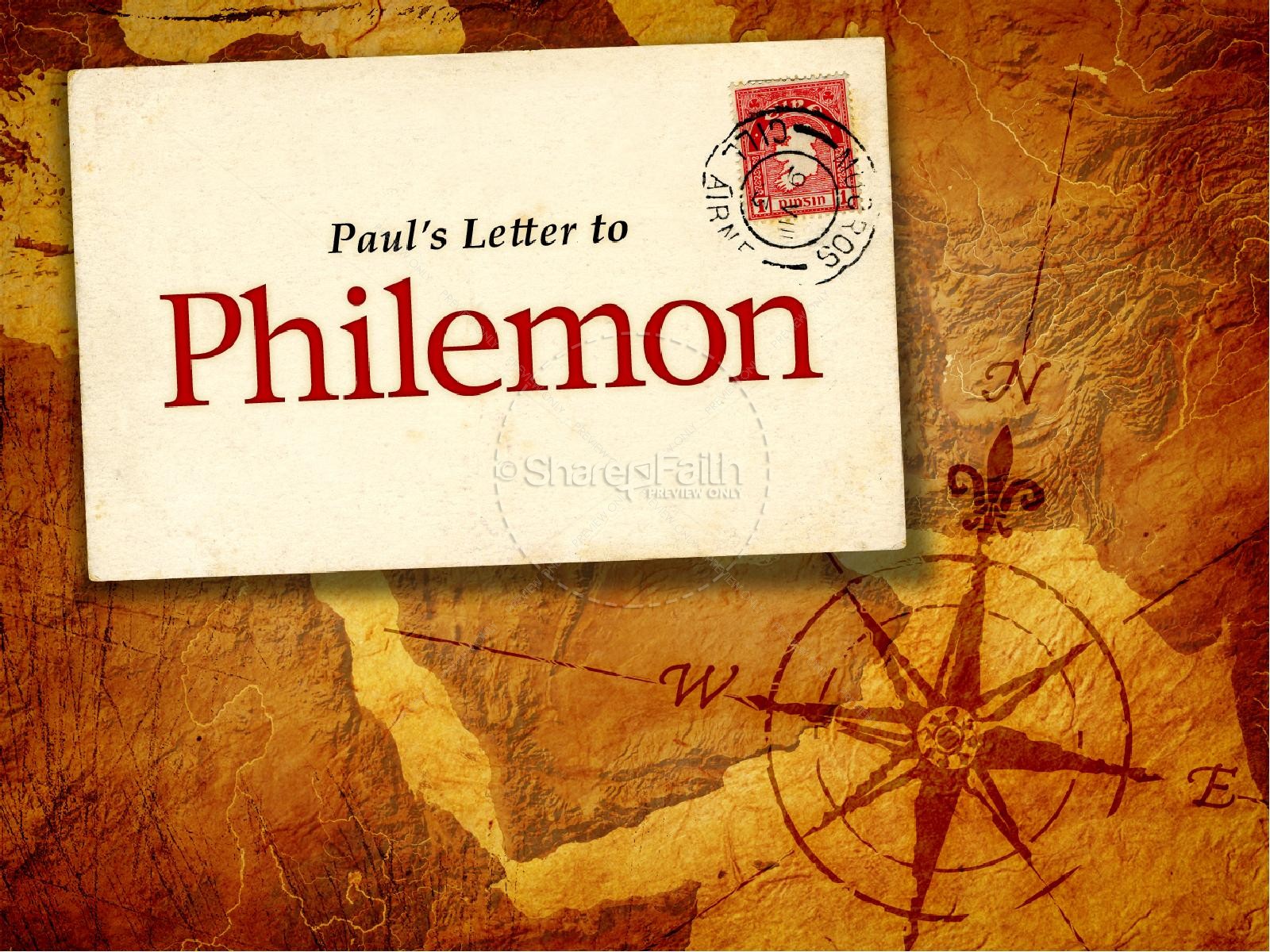 Paul' Letter to Philemon PowerPoint Template | slide 1