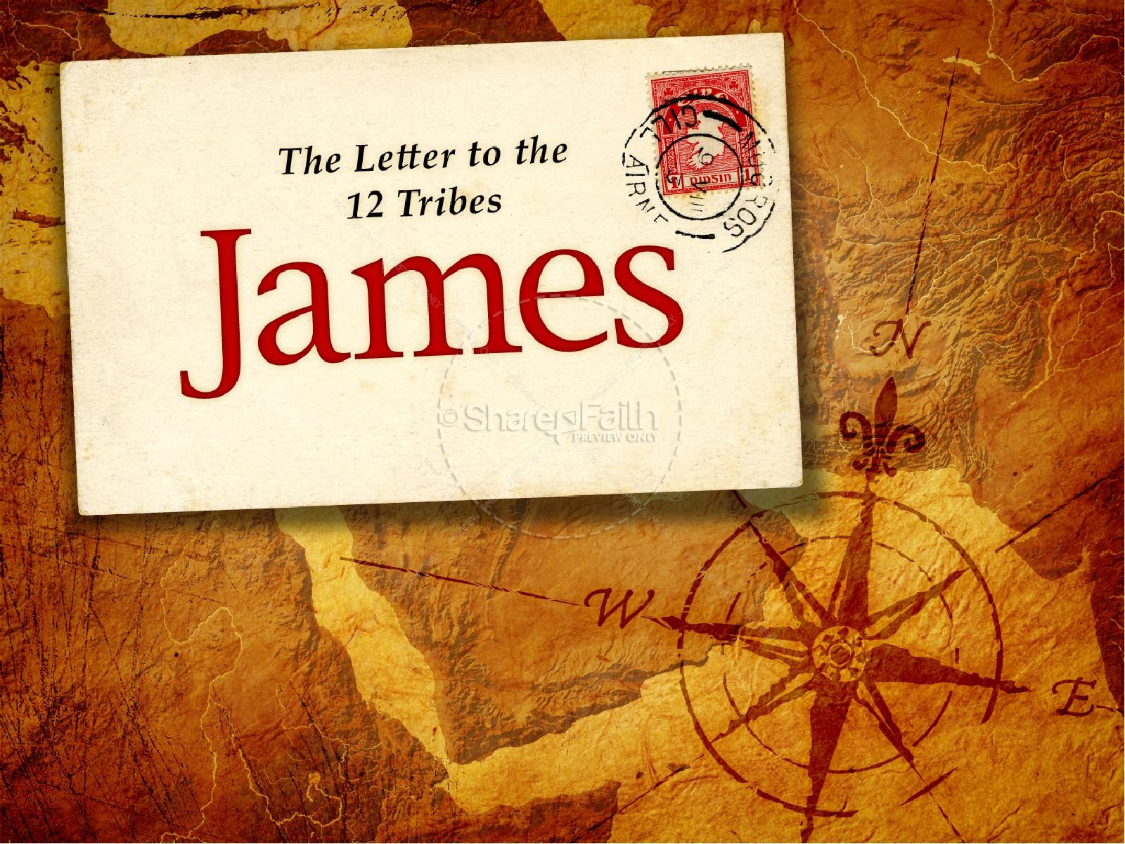 The Book Of James PowerPoint Template