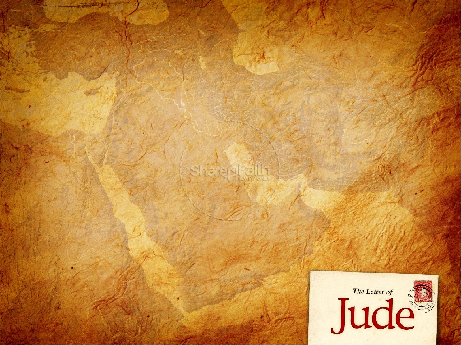 The Book Of Jude PowerPoint Template Thumbnail 2