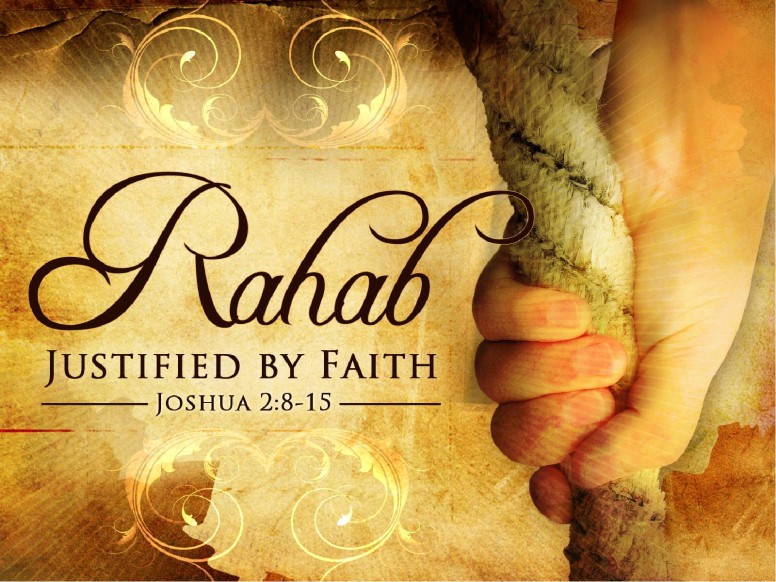 Rahab Justified By Faith PowerPoint Template