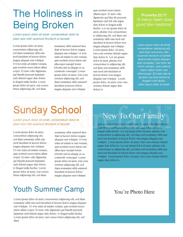 Bible Church Newsletter | page 2