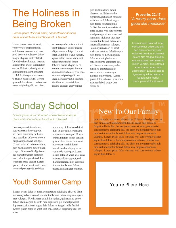Palm Sunday Hosanna Newsletter | page 2
