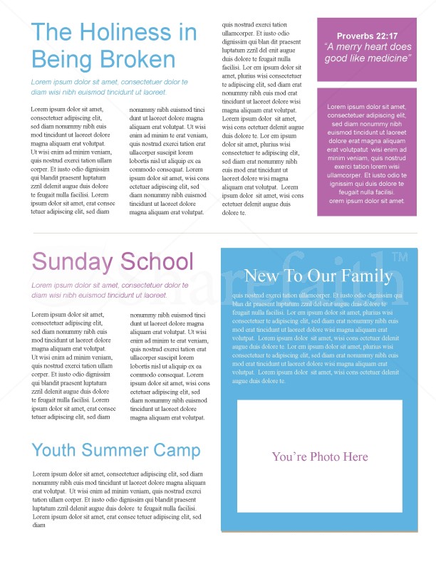 Footsteps On The Beach Church Newsletter | page 2