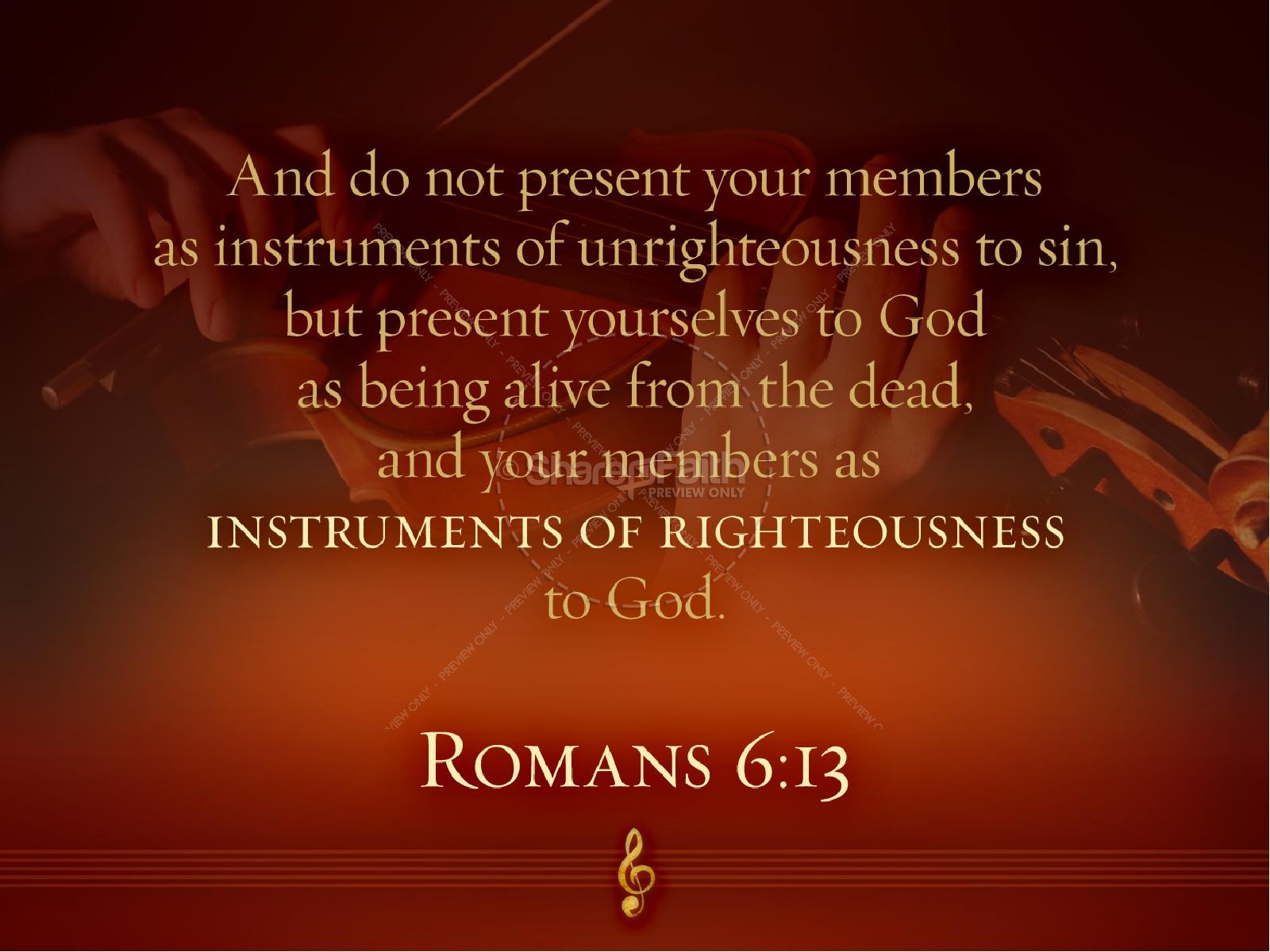 Instruments of Righteousness Church PowerPoint Thumbnail 4