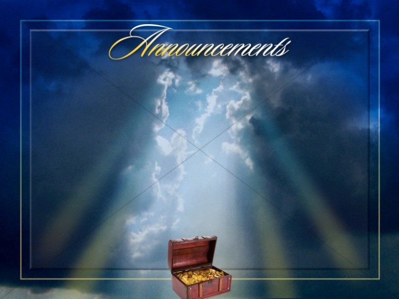 Treasure In Heaven Announcement Screen Thumbnail Showcase