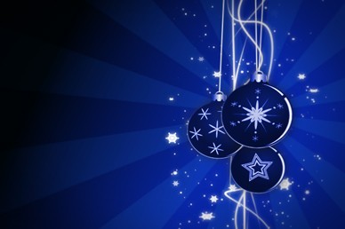 Christmas Ornaments Christian Video Background