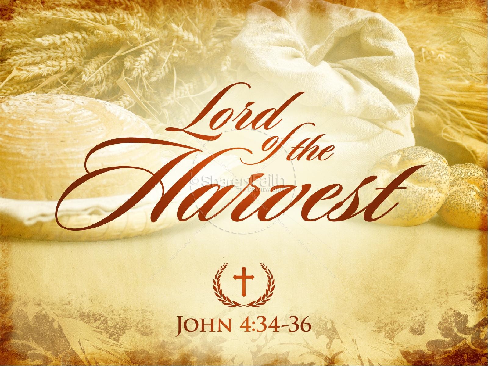 Lord Of The Harvest Church PowerPoint Thumbnail 1
