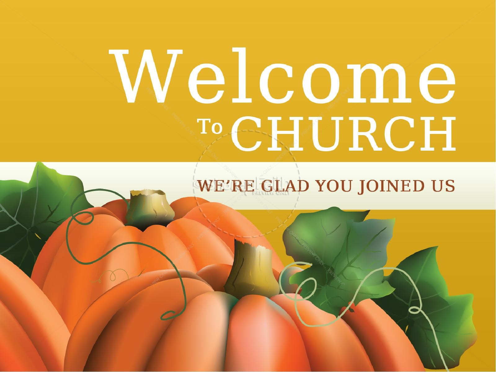 Welcome To Church Sermon Presentation | slide 1