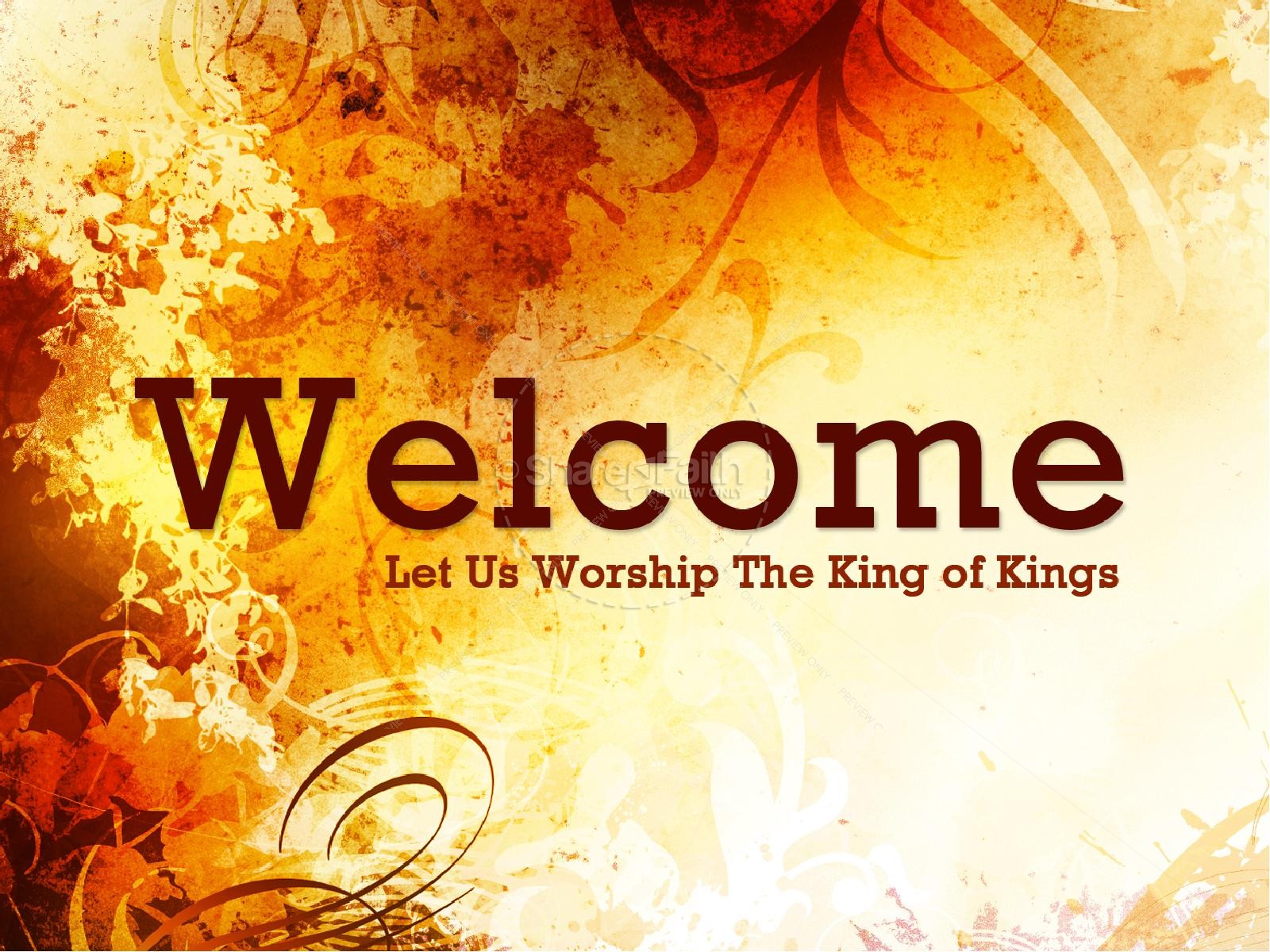 Welcome To Worship Sermon Presentation Thumbnail 1