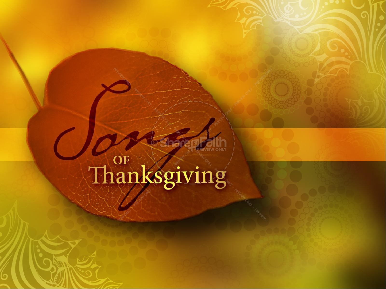Thanksgiving Sermon PowerPoint Thumbnail 2