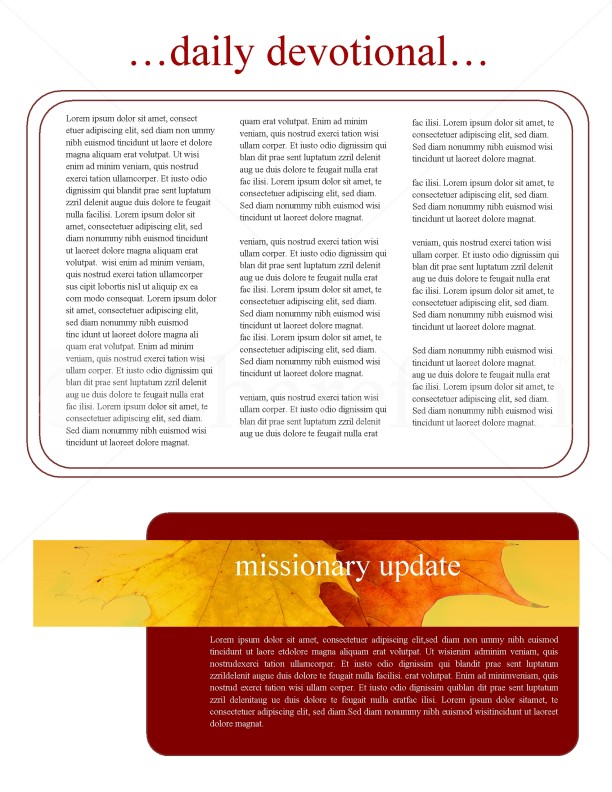 Maple Leaf Church Newsletter | page 2