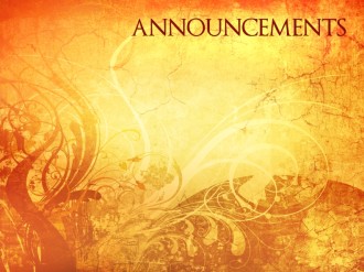 Church Announcements, Announcement Backgrounds - Sharefaith