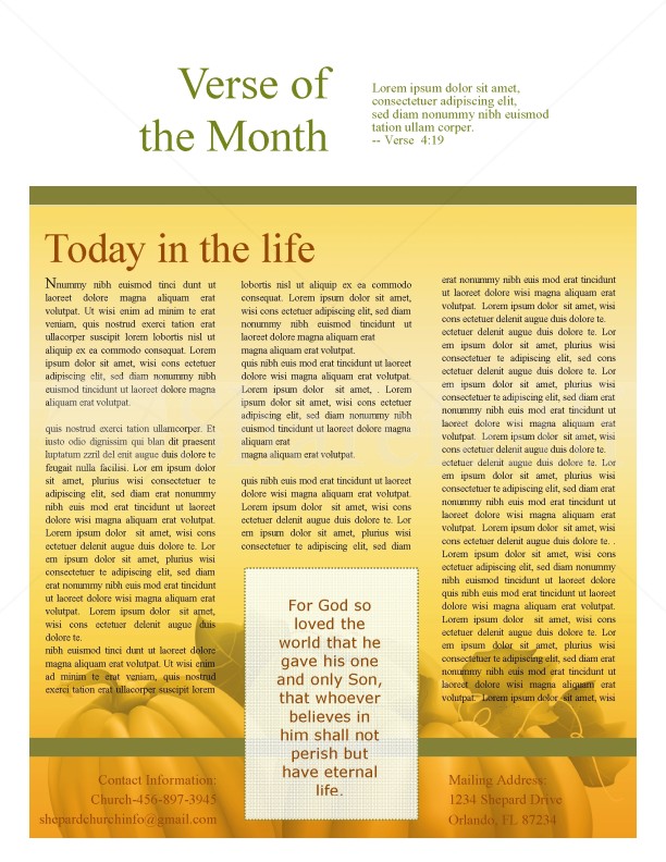 Harvest Time Church Newsletter | page 3
