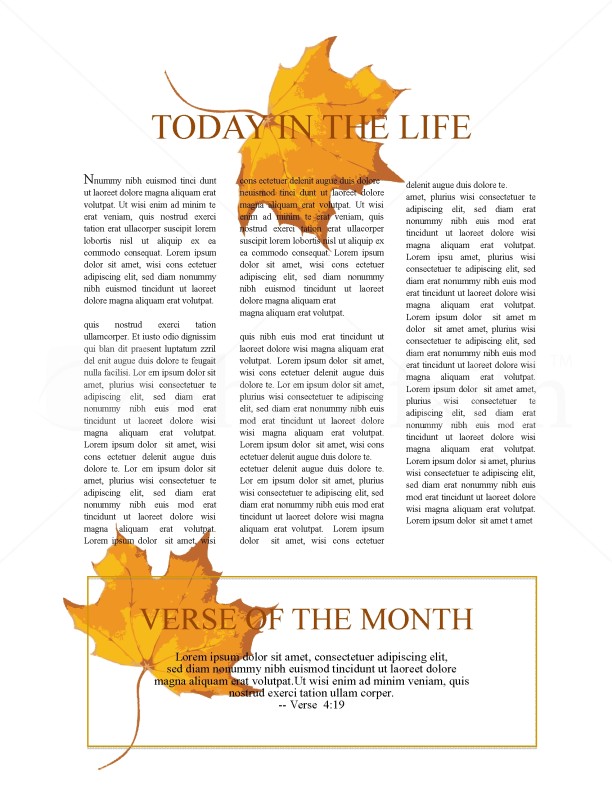 Thanksgiving Church Newsletter | page 3