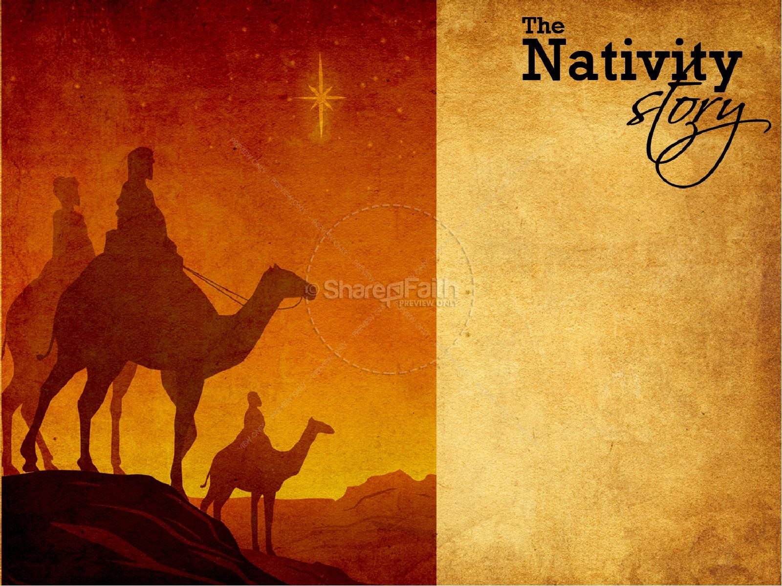 The Nativity Story PowerPoint Thumbnail 6