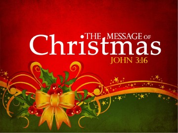 The Message Of Christmas PowerPoint | Christmas PowerPoints