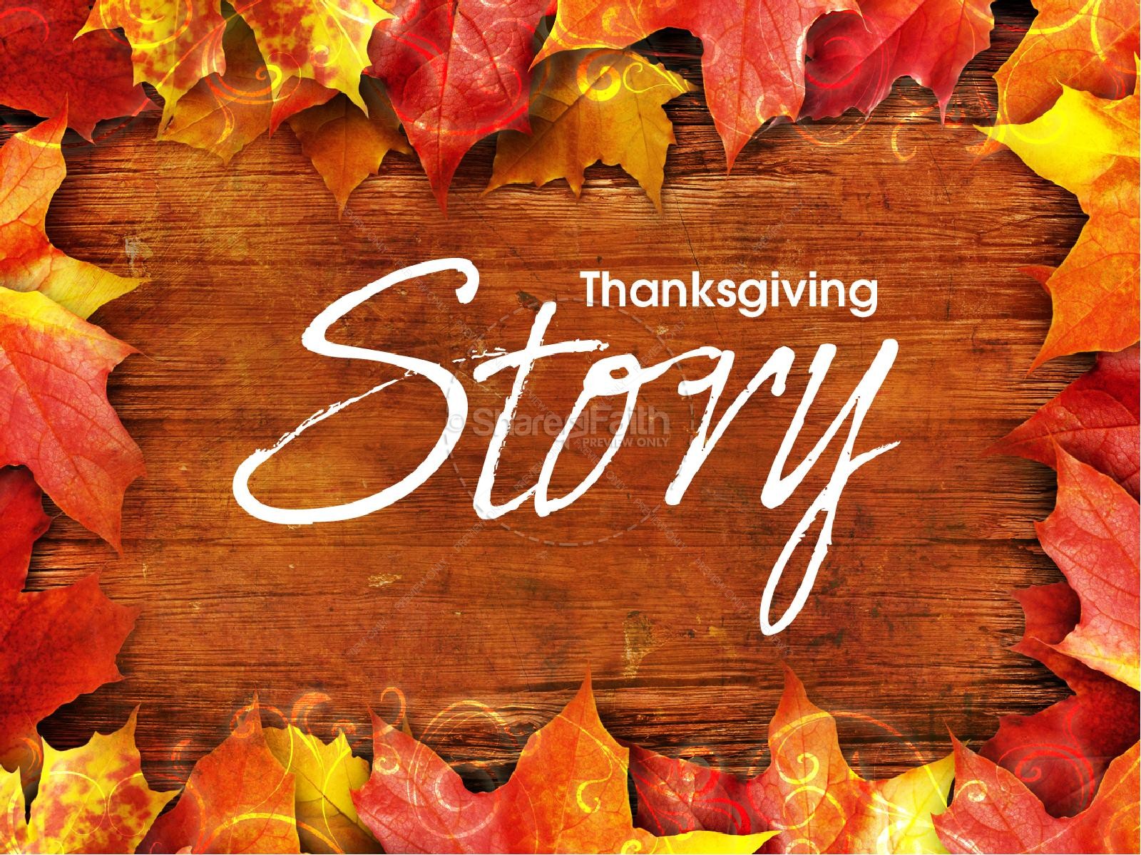 Thanksgiving Story Sermon Presentation Thumbnail 2