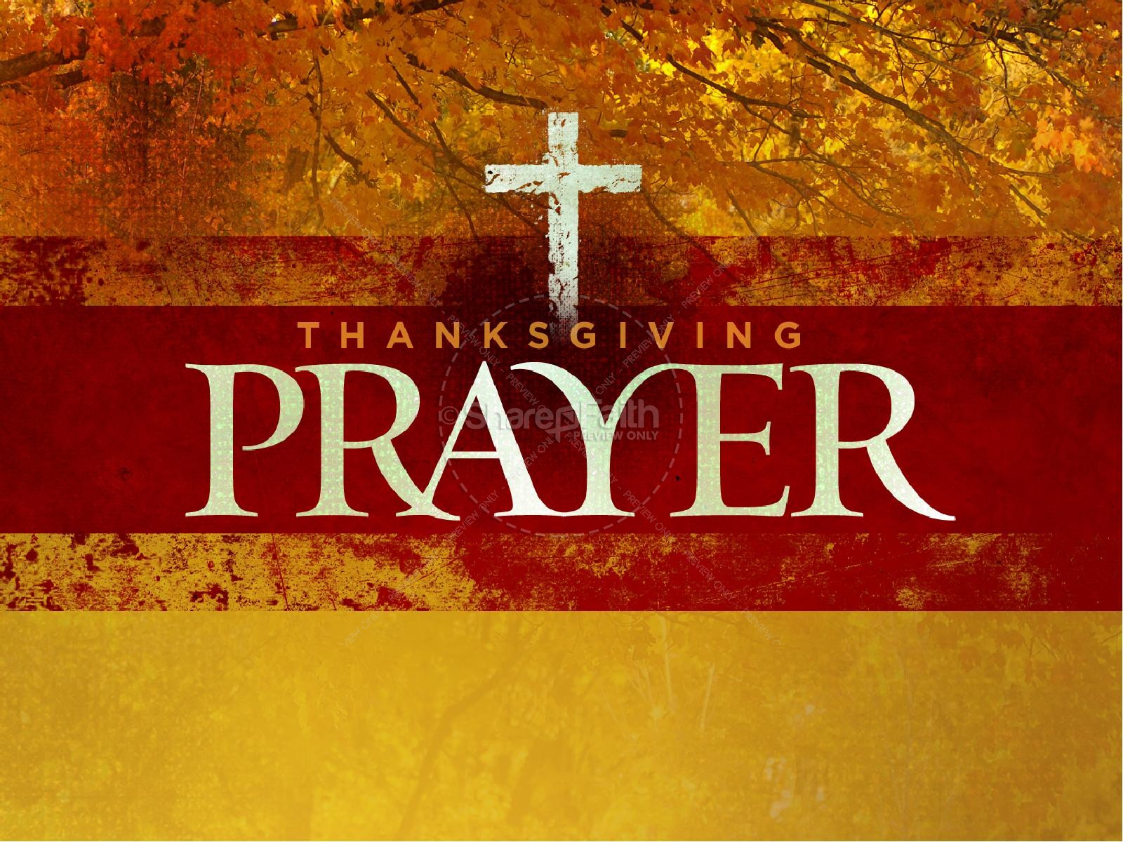 Thanksgiving Prayer Sermon PowerPoint Thumbnail 2