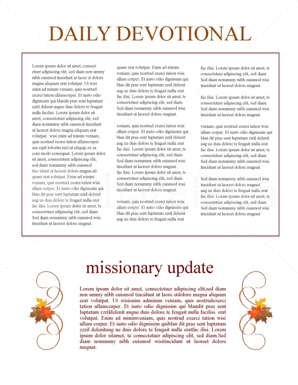 Heart Of Thanksgiving Newsletter | page 2