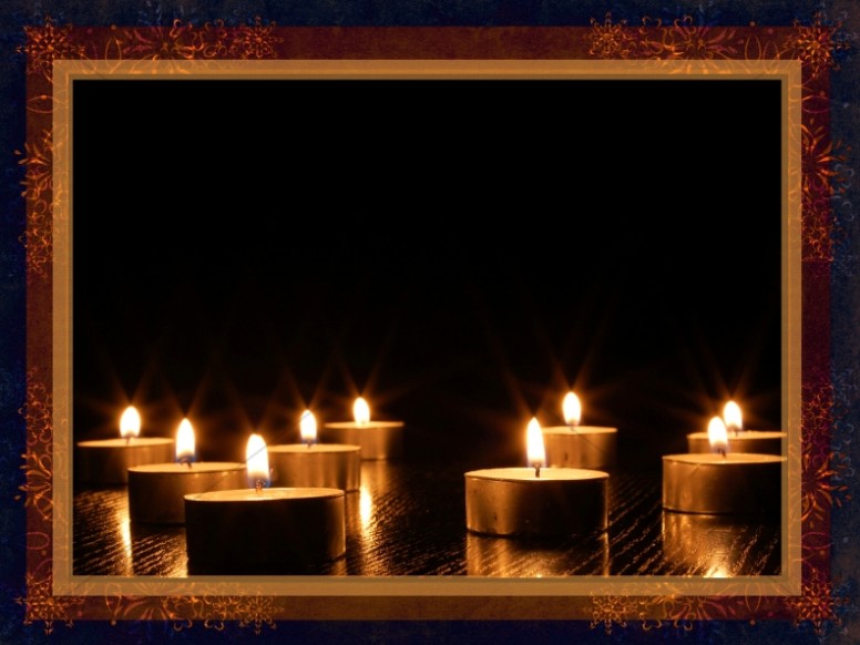 Christmas Candles Worship Background Thumbnail Showcase