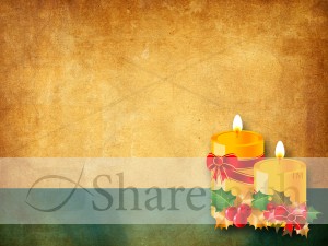 Candles of Christmas Worship Background | Worship Backgrounds